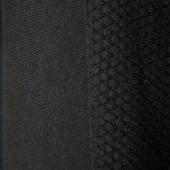 Cynthia Rowley Active Teal Blue Drawstring Cowl T-neck Sweater Size LARGE EUC - Picture 8 of 9